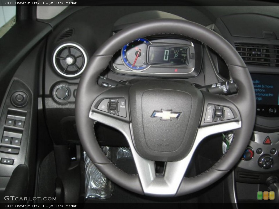 Jet Black Interior Steering Wheel for the 2015 Chevrolet Trax LT #102091599