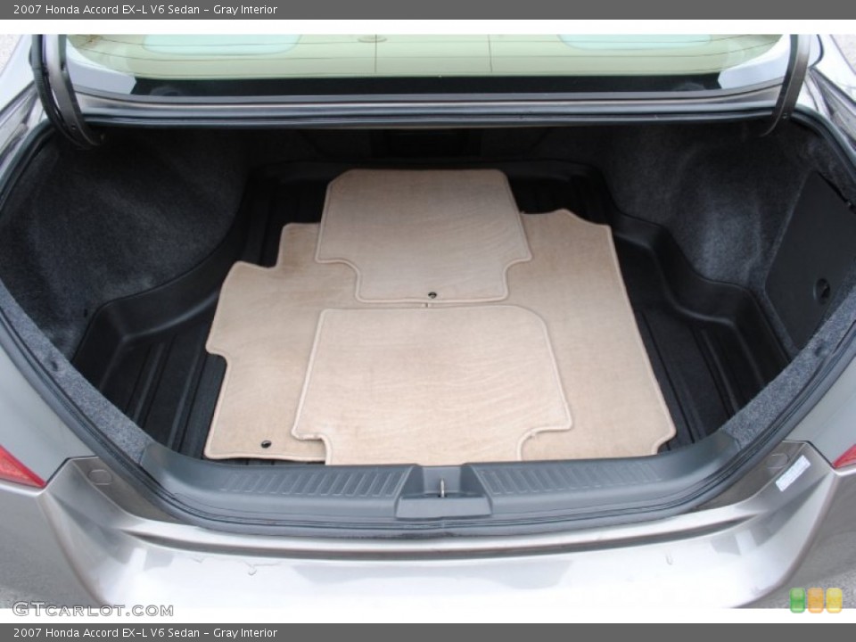 Gray Interior Trunk for the 2007 Honda Accord EX-L V6 Sedan #102098443