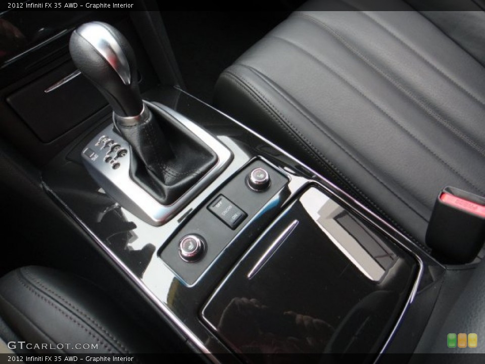 Graphite Interior Transmission for the 2012 Infiniti FX 35 AWD #102102561