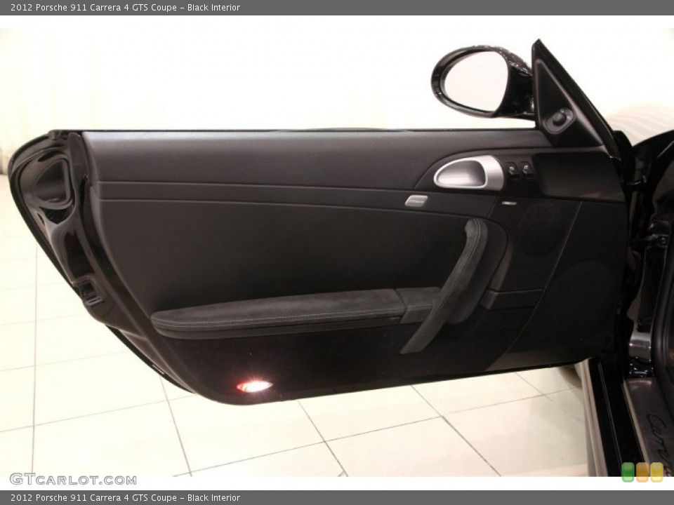 Black Interior Door Panel for the 2012 Porsche 911 Carrera 4 GTS Coupe #102102870