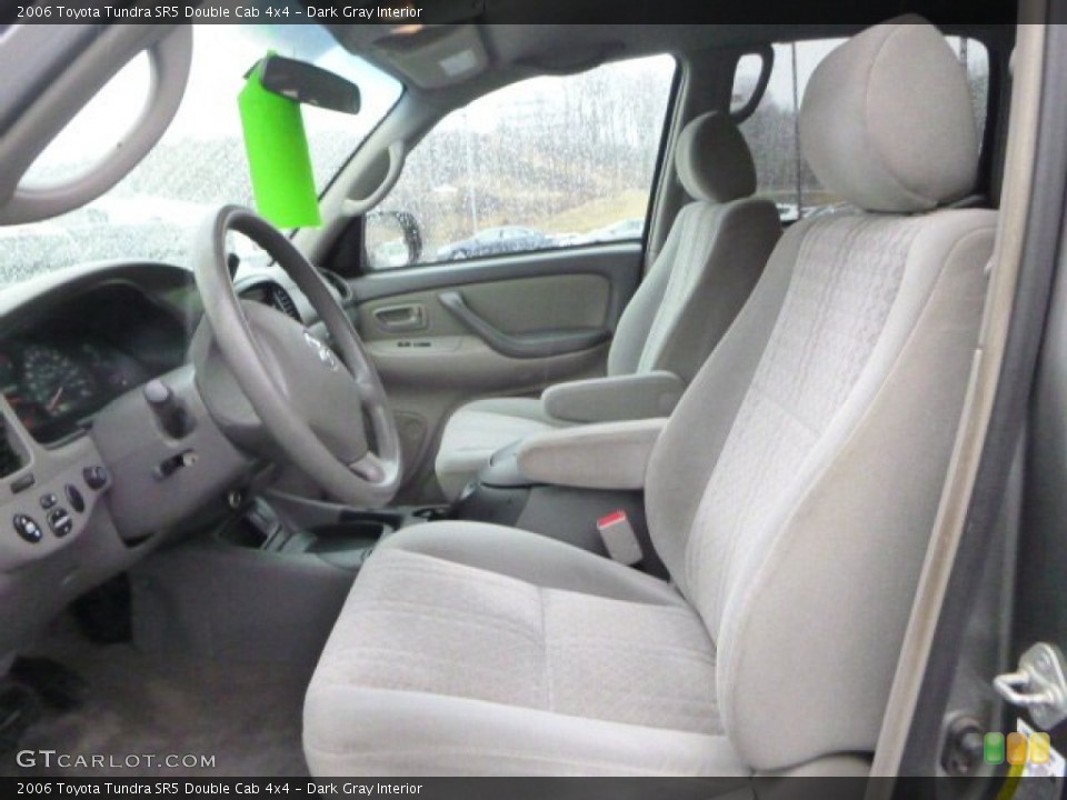 Dark Gray Interior Photo for the 2006 Toyota Tundra SR5 Double Cab 4x4 #102114288