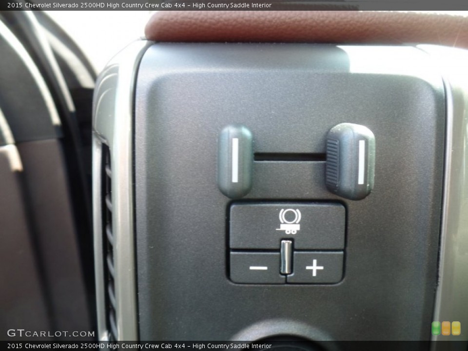 High Country Saddle Interior Controls for the 2015 Chevrolet Silverado 2500HD High Country Crew Cab 4x4 #102117666