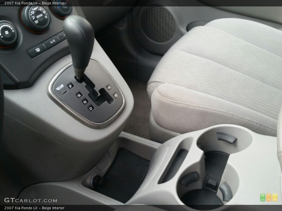Beige Interior Transmission for the 2007 Kia Rondo LX #102122256