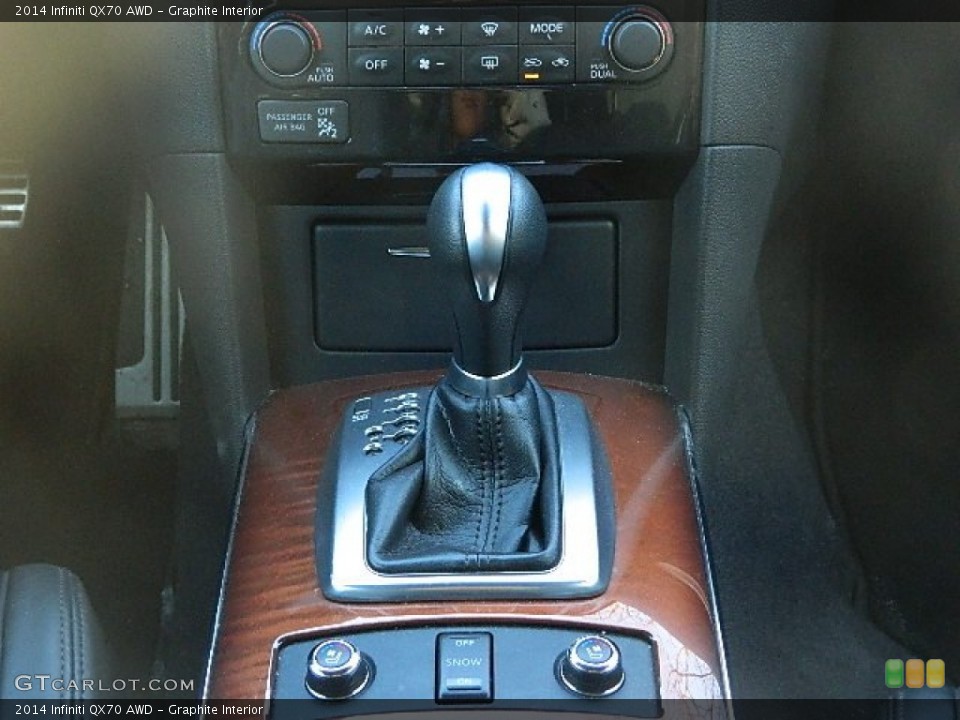 Graphite Interior Transmission for the 2014 Infiniti QX70 AWD #102124440