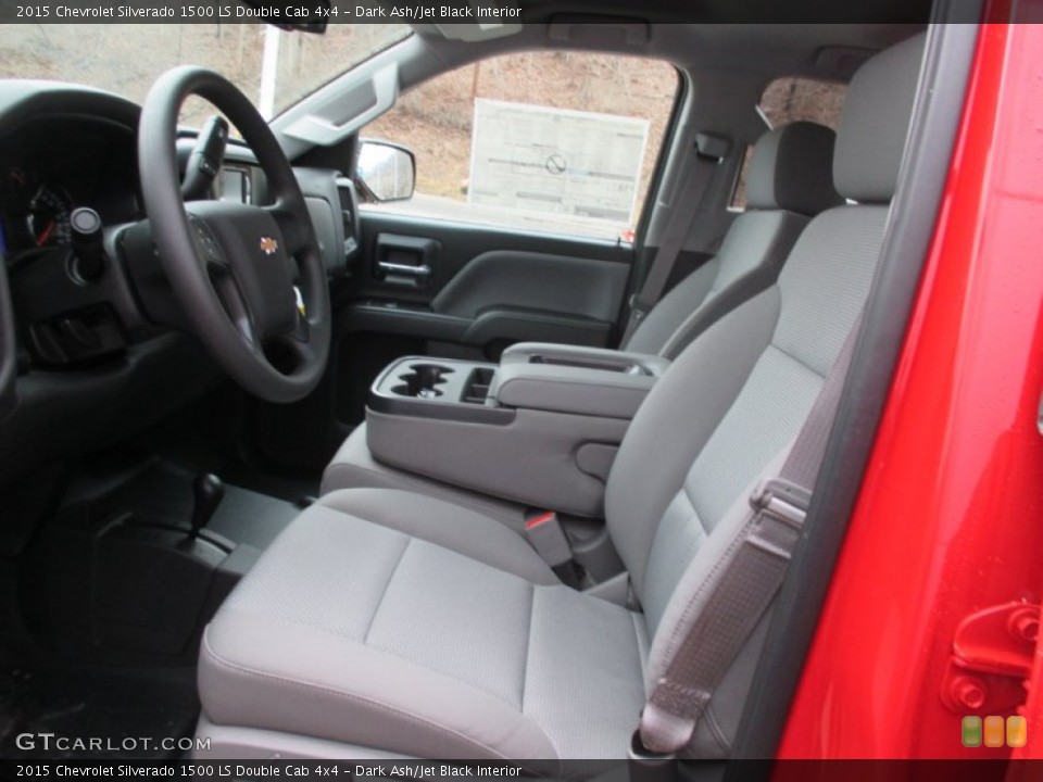 Dark Ash/Jet Black Interior Front Seat for the 2015 Chevrolet Silverado 1500 LS Double Cab 4x4 #102128565