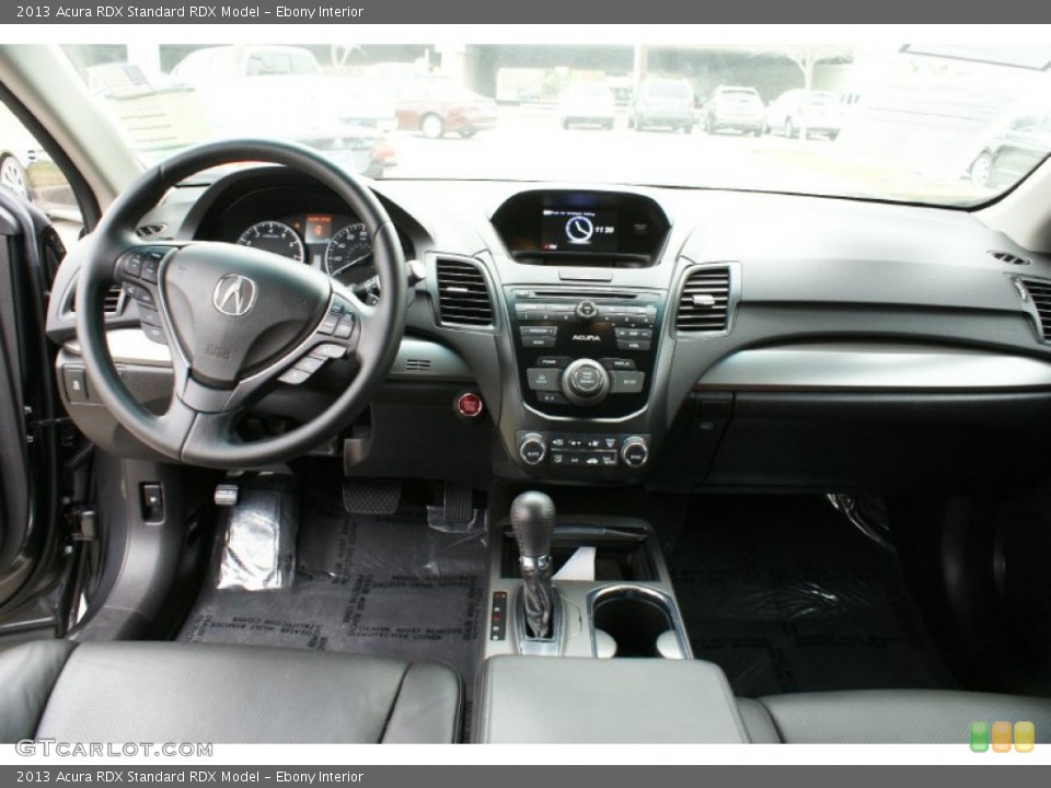 Ebony Interior Dashboard for the 2013 Acura RDX  #102134901