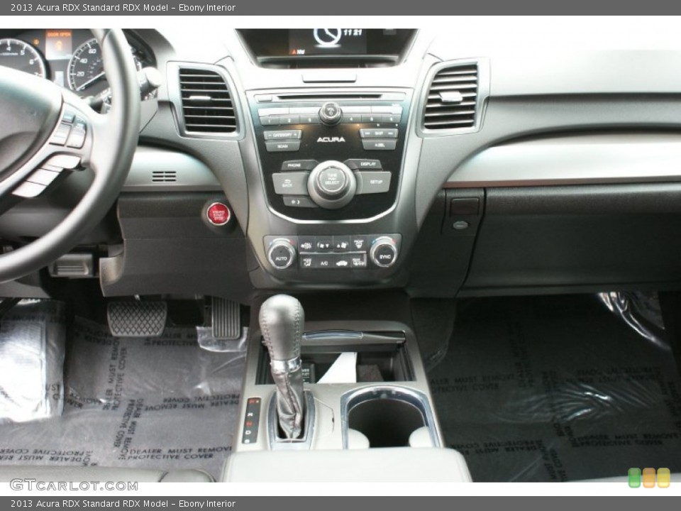 Ebony Interior Controls for the 2013 Acura RDX  #102134925