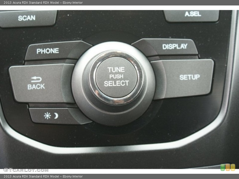 Ebony Interior Controls for the 2013 Acura RDX  #102135029