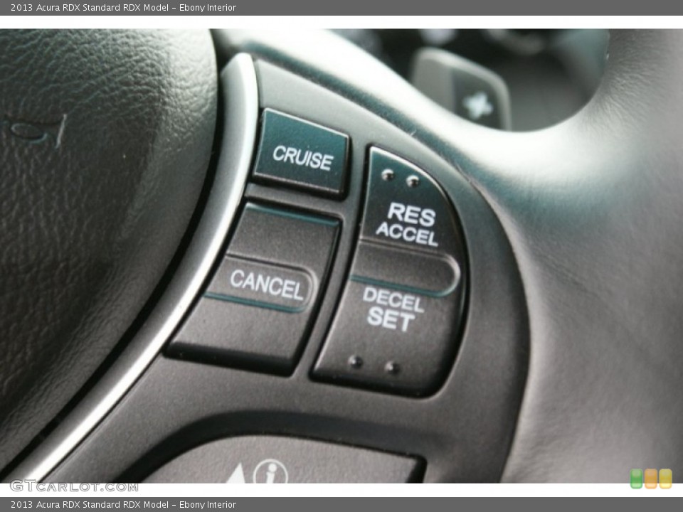Ebony Interior Controls for the 2013 Acura RDX  #102135177