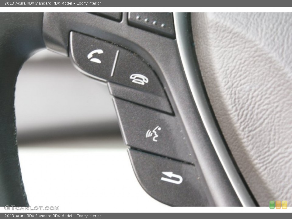 Ebony Interior Controls for the 2013 Acura RDX  #102135216