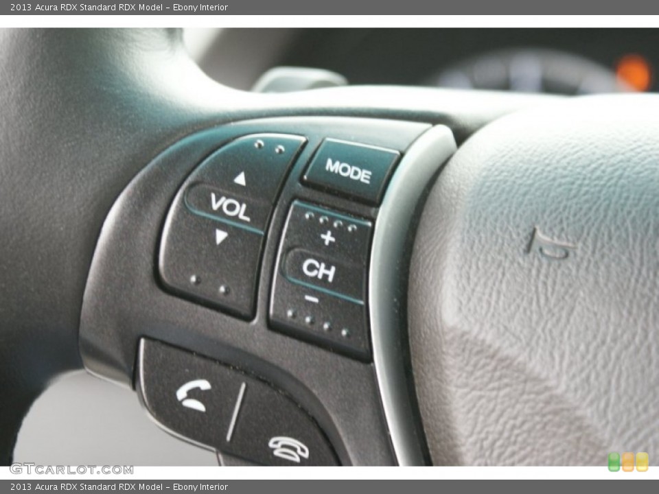 Ebony Interior Controls for the 2013 Acura RDX  #102135237