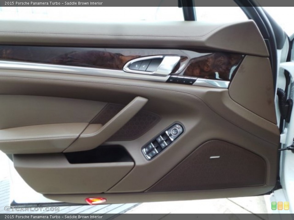Saddle Brown Interior Door Panel for the 2015 Porsche Panamera Turbo #102137070