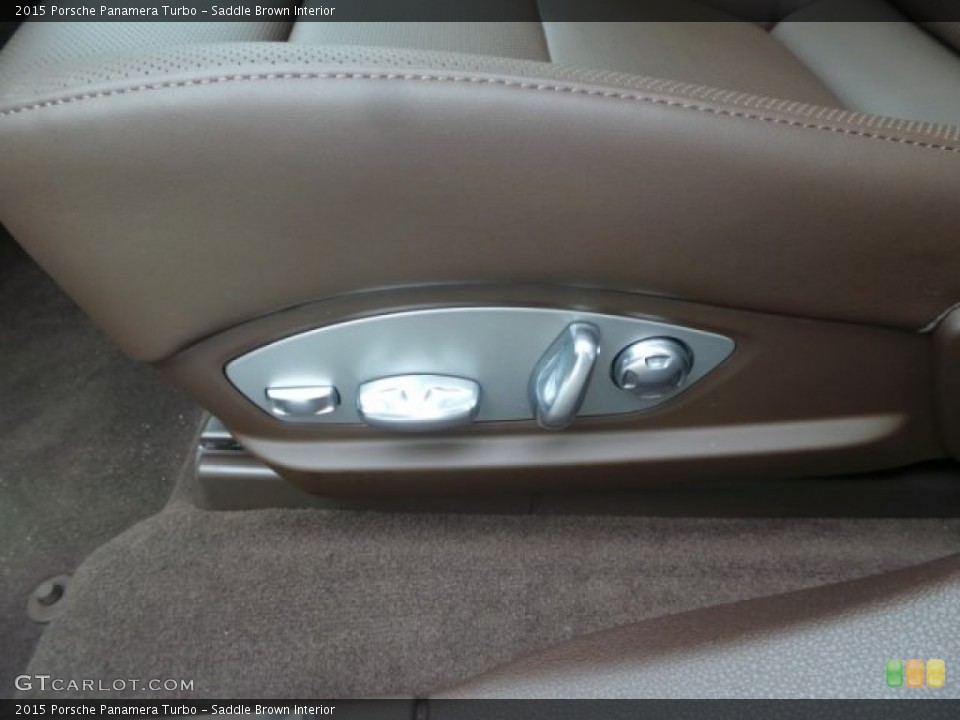Saddle Brown Interior Controls for the 2015 Porsche Panamera Turbo #102137127
