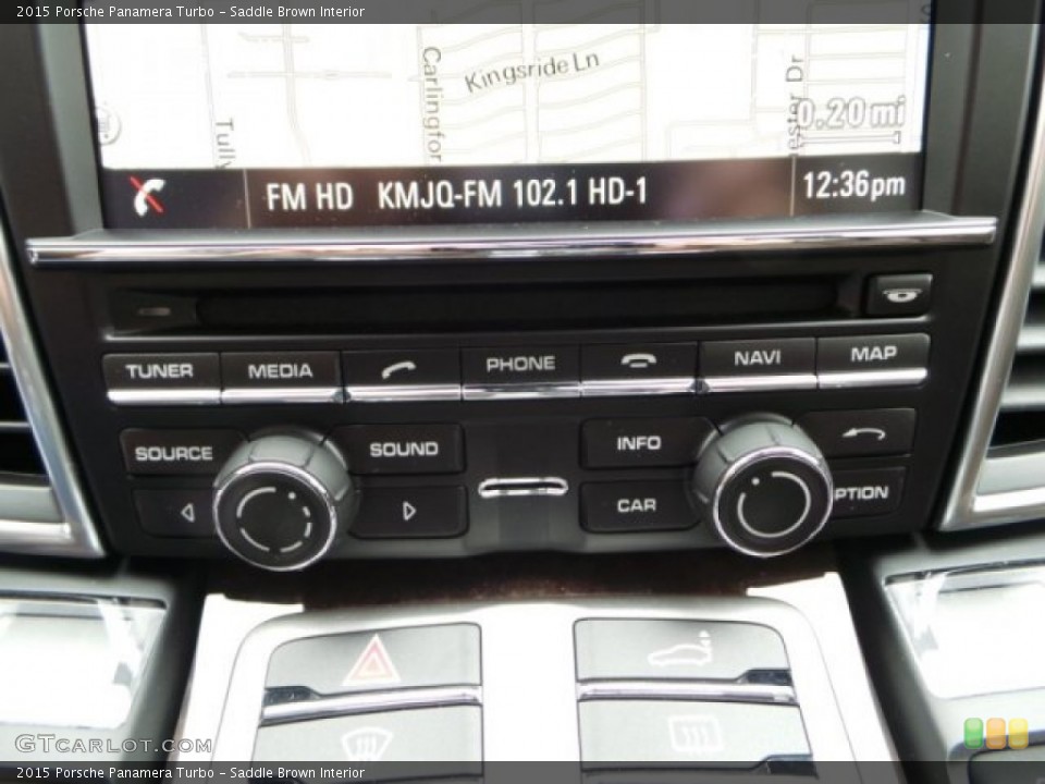 Saddle Brown Interior Controls for the 2015 Porsche Panamera Turbo #102137274