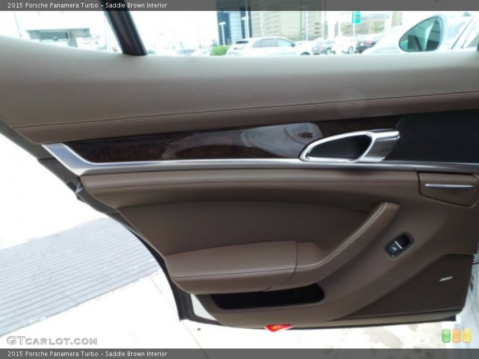 Saddle Brown Interior Door Panel for the 2015 Porsche Panamera Turbo #102137325