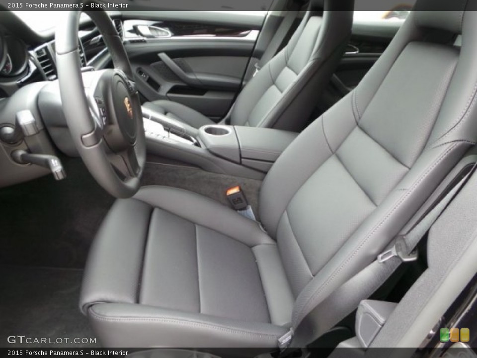 Black Interior Front Seat for the 2015 Porsche Panamera S #102137784