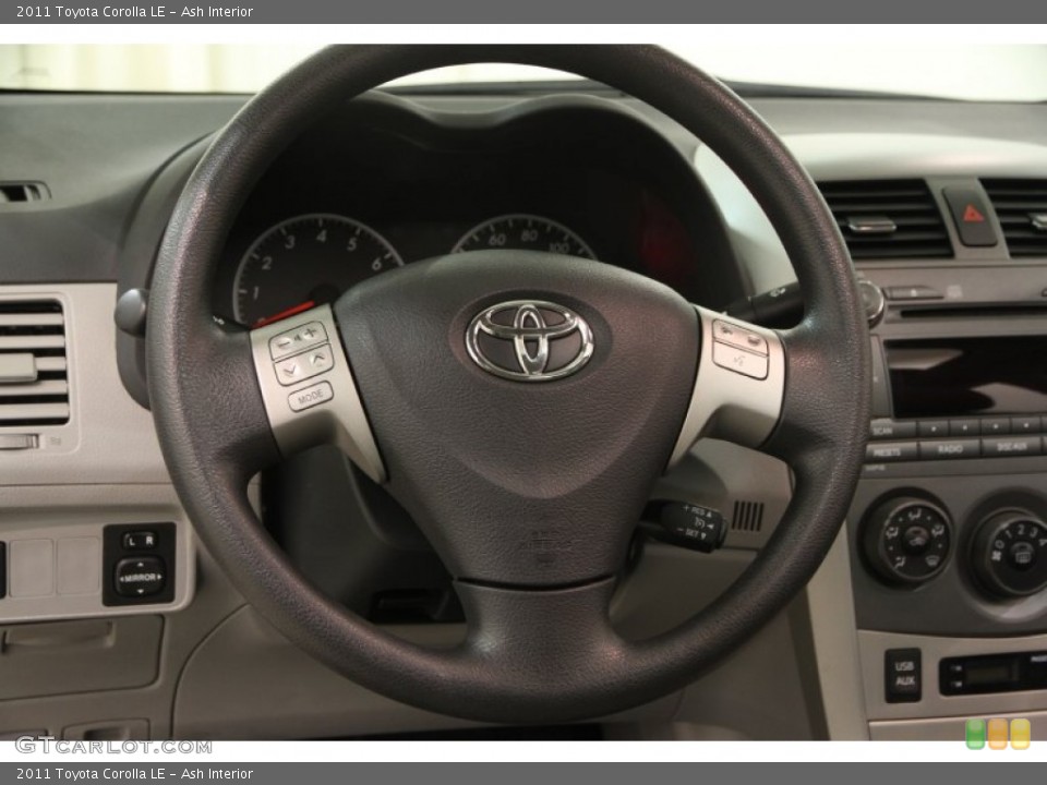 Ash Interior Steering Wheel for the 2011 Toyota Corolla LE #102138234