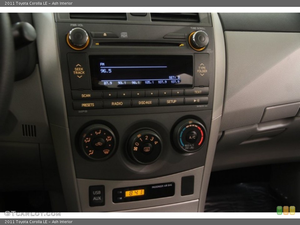 Ash Interior Controls for the 2011 Toyota Corolla LE #102138273