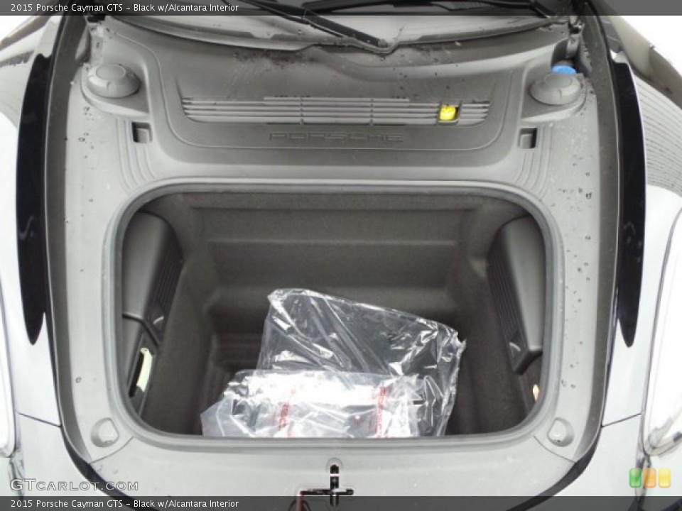 Black w/Alcantara Interior Trunk for the 2015 Porsche Cayman GTS #102139179