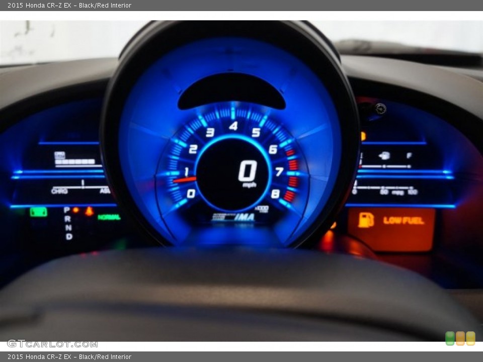 Black/Red Interior Gauges for the 2015 Honda CR-Z EX #102140208