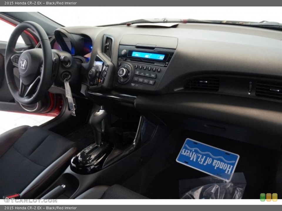 Black/Red Interior Dashboard for the 2015 Honda CR-Z EX #102140280