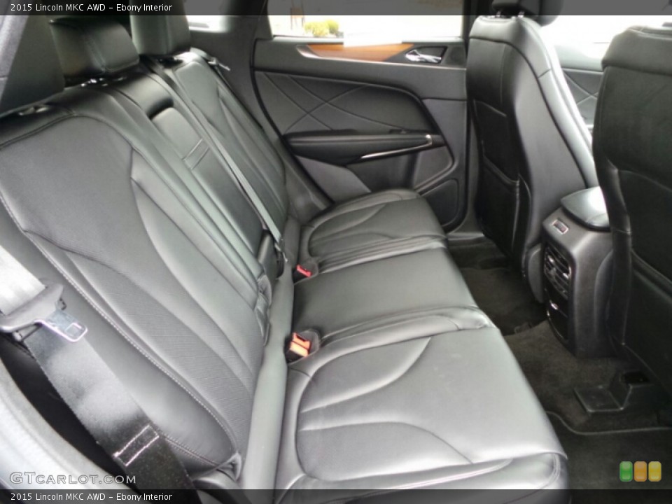Ebony Interior Rear Seat for the 2015 Lincoln MKC AWD #102141450