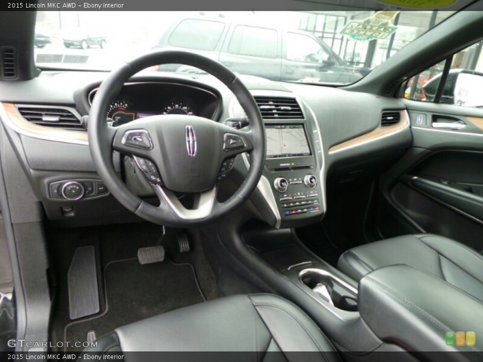 Ebony Interior Photo for the 2015 Lincoln MKC AWD #102141531