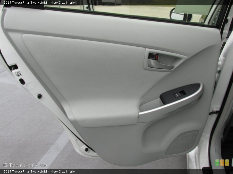 Misty Gray Interior Door Panel for the 2015 Toyota Prius Two Hybrid #102145668