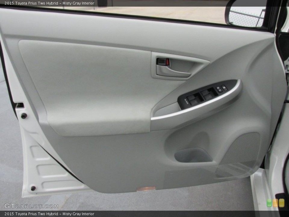 Misty Gray Interior Door Panel for the 2015 Toyota Prius Two Hybrid #102145674