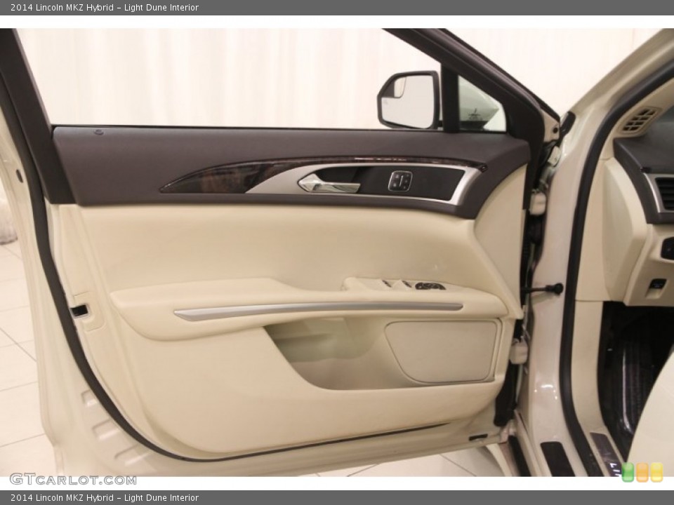Light Dune Interior Door Panel for the 2014 Lincoln MKZ Hybrid #102147743