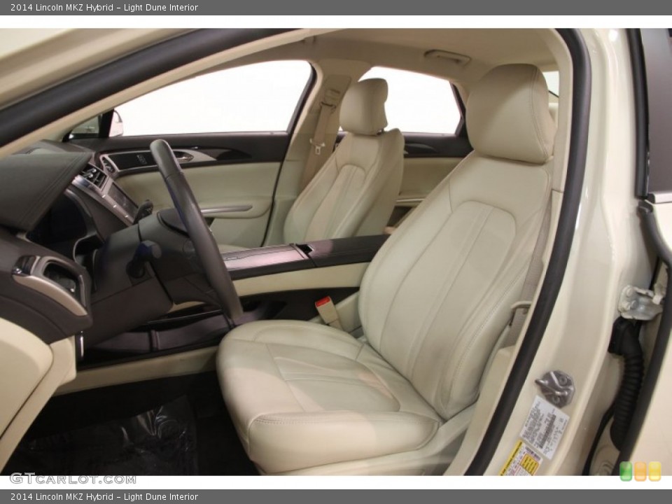 Light Dune Interior Photo for the 2014 Lincoln MKZ Hybrid #102147767