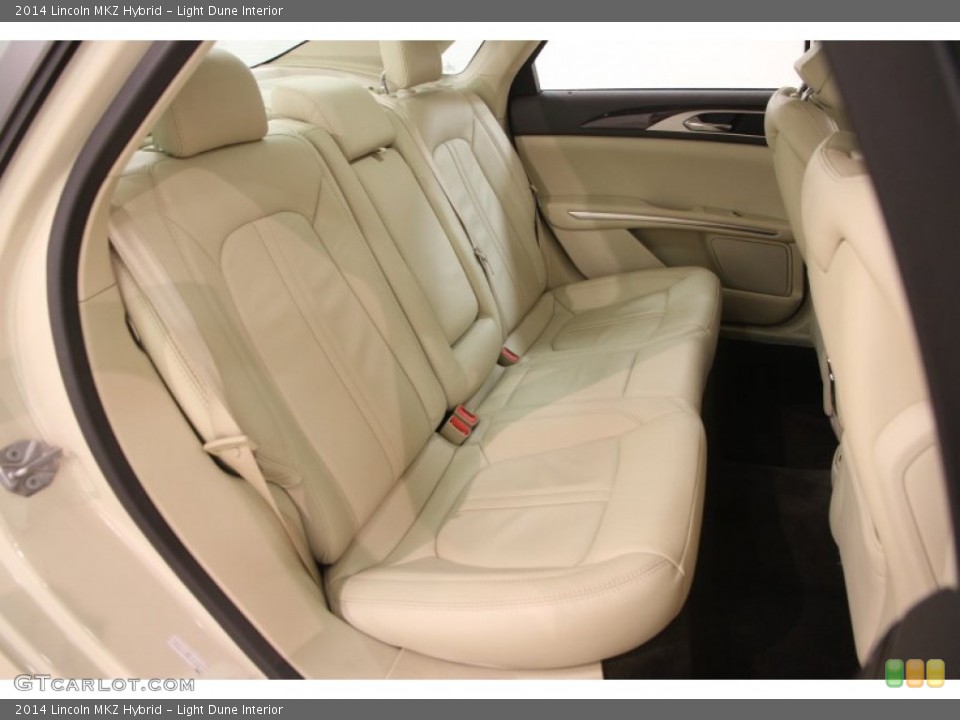 Light Dune Interior Rear Seat for the 2014 Lincoln MKZ Hybrid #102147854