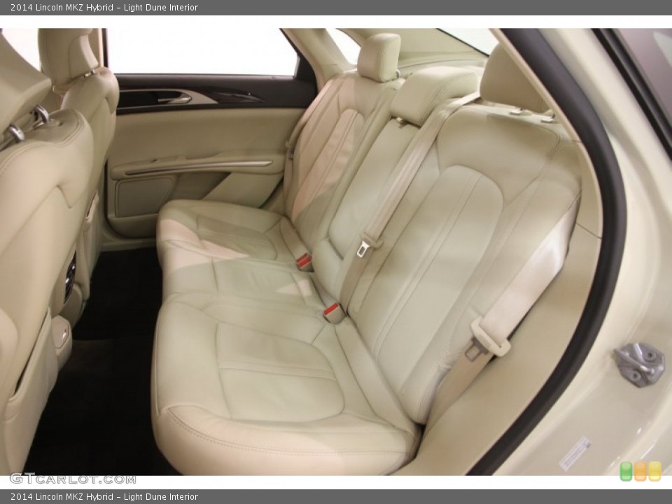 Light Dune Interior Rear Seat for the 2014 Lincoln MKZ Hybrid #102147857