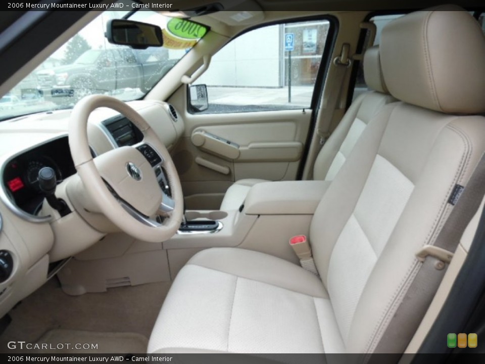 Camel Interior Photo for the 2006 Mercury Mountaineer Luxury AWD #102150731