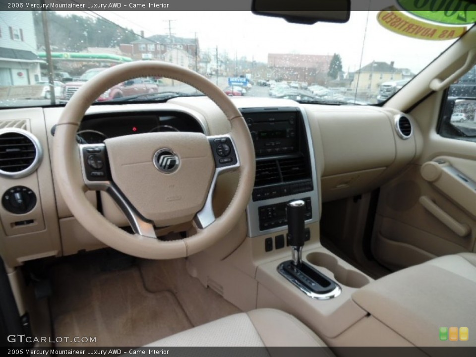 Camel Interior Dashboard for the 2006 Mercury Mountaineer Luxury AWD #102150770
