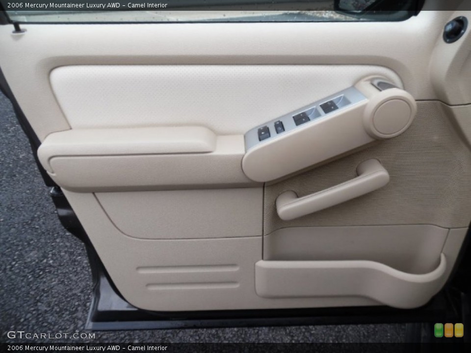 Camel Interior Door Panel for the 2006 Mercury Mountaineer Luxury AWD #102150791