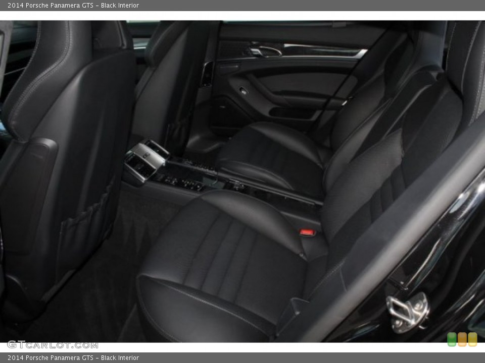 Black Interior Rear Seat for the 2014 Porsche Panamera GTS #102153083