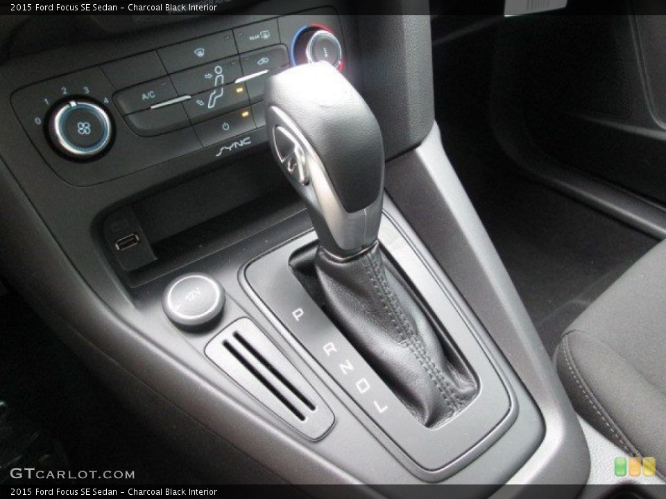 Charcoal Black Interior Transmission for the 2015 Ford Focus SE Sedan #102156098