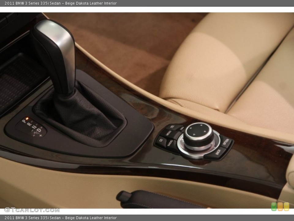 Beige Dakota Leather Interior Transmission for the 2011 BMW 3 Series 335i Sedan #102158783