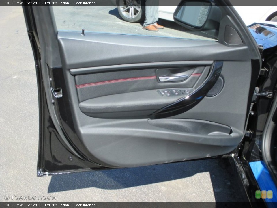 Black Interior Door Panel for the 2015 BMW 3 Series 335i xDrive Sedan #102159362