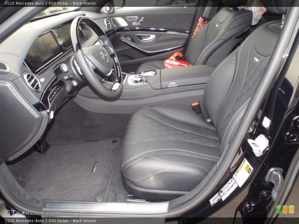 Black Interior Photo for the 2015 Mercedes-Benz S 600 Sedan #102161666