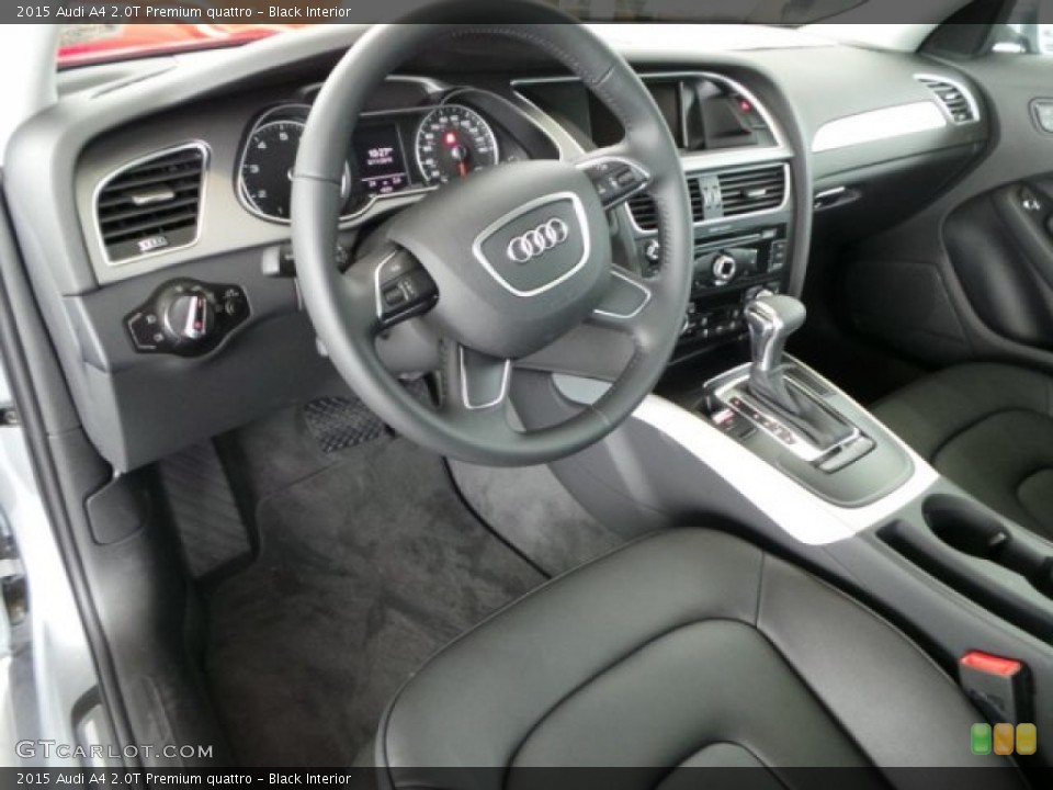 Black 2015 Audi A4 Interiors