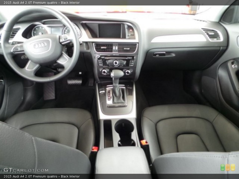 Black Interior Photo for the 2015 Audi A4 2.0T Premium quattro #102162275