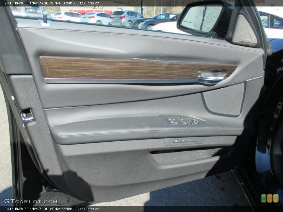 Black Interior Door Panel for the 2015 BMW 7 Series 740Li xDrive Sedan #102162845