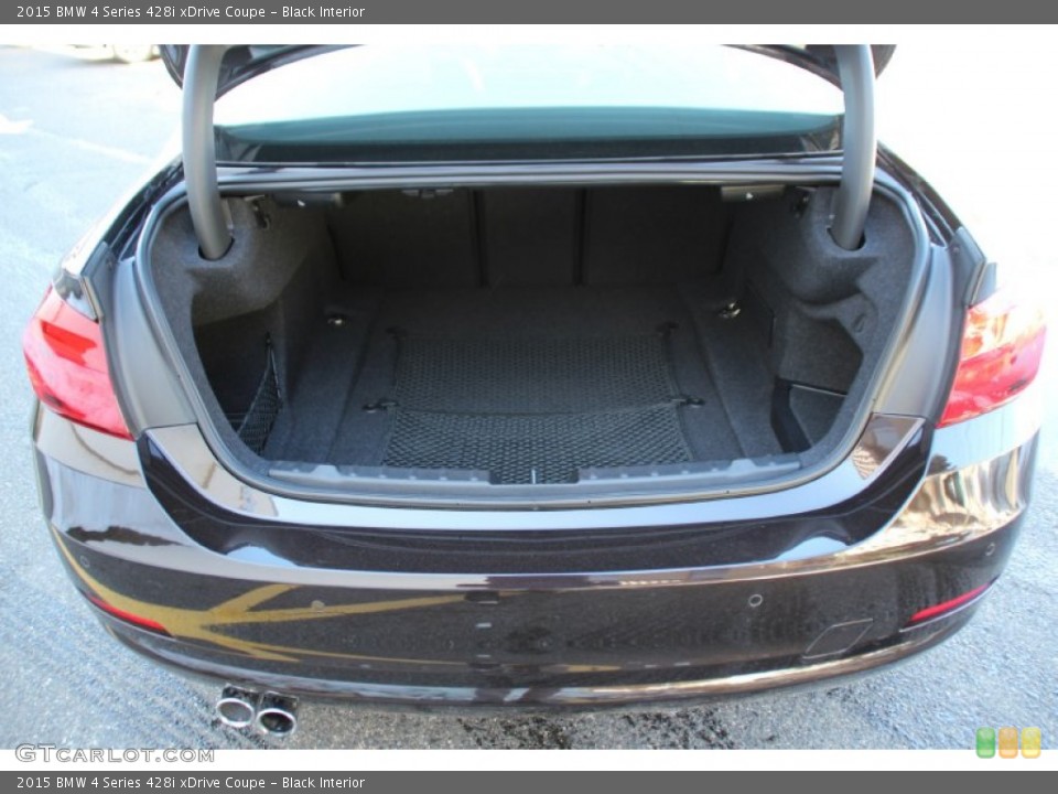 Black Interior Trunk for the 2015 BMW 4 Series 428i xDrive Coupe #102167613