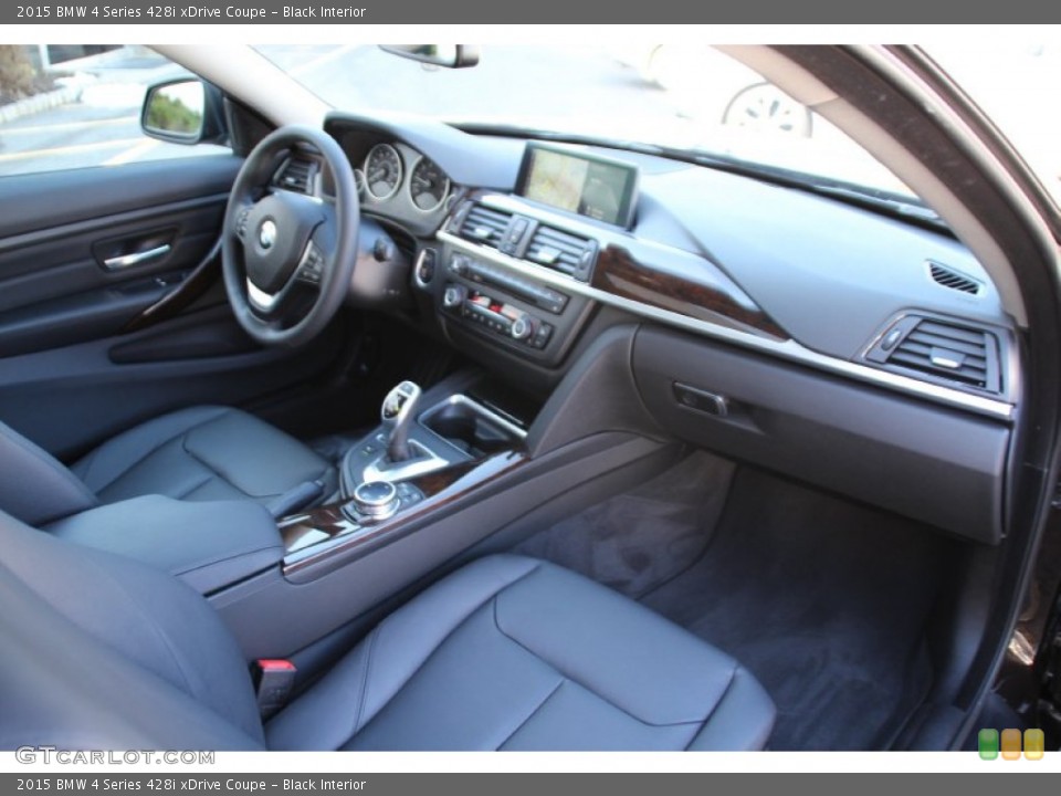 Black Interior Photo for the 2015 BMW 4 Series 428i xDrive Coupe #102167708