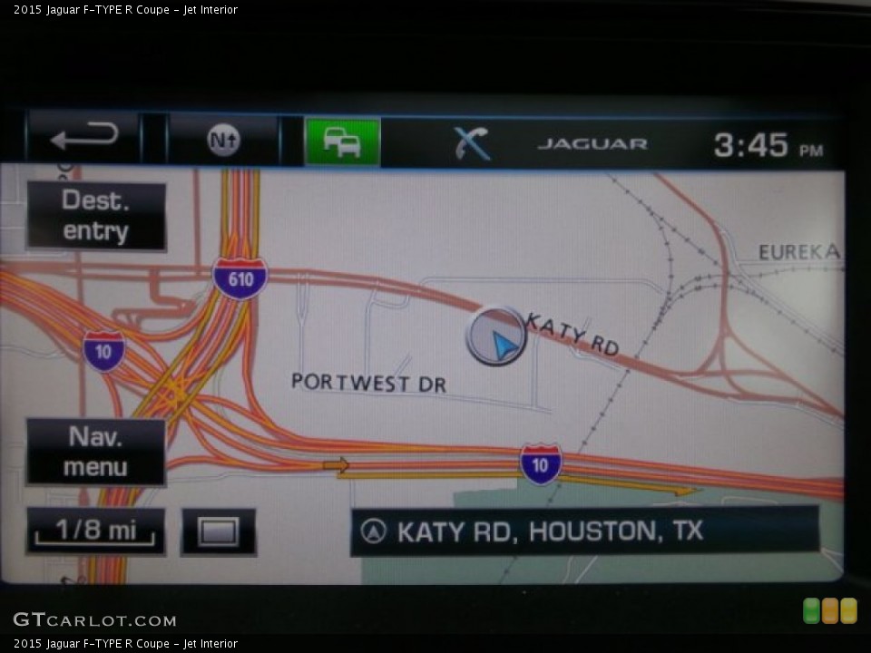Jet Interior Navigation for the 2015 Jaguar F-TYPE R Coupe #102168113