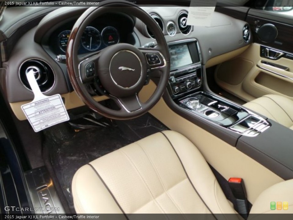 Cashew/Truffle 2015 Jaguar XJ Interiors