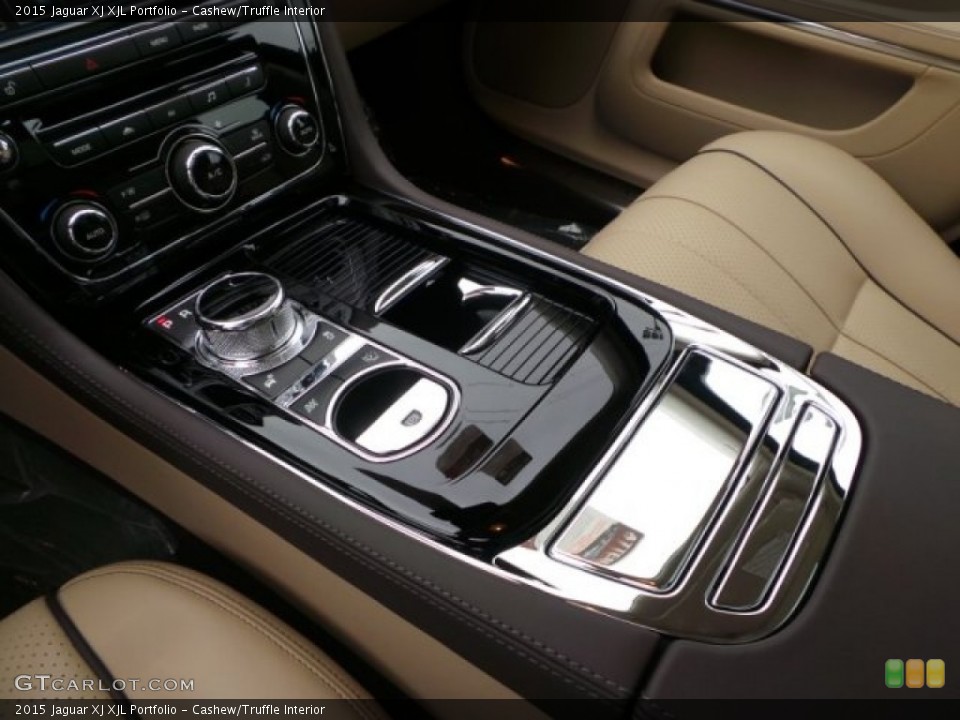 Cashew/Truffle Interior Controls for the 2015 Jaguar XJ XJL Portfolio #102168575