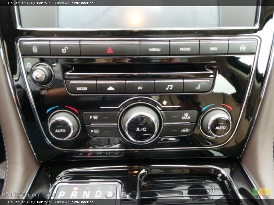 Cashew/Truffle Interior Controls for the 2015 Jaguar XJ XJL Portfolio #102168686